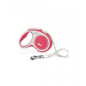 Kırmızı 5MT Şerit Tasma, M Beden için Uygun