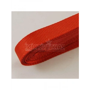 Kırmızı Grogren Kurdela - 1 cm x 10 metre