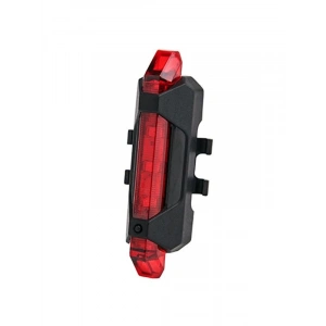 Kırmızı LED Arka Stop Lambası, USB Şarjlı ve Parlak