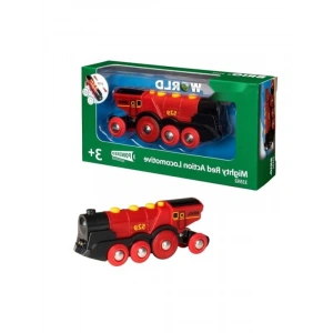 Kırmızı Lokomotif Oyun Seti - 3 Yaş ve Üzeri İçin