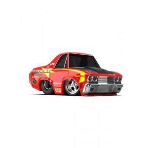 Kırmızı Pro Street Araç Modeli - 1968 Chevy El Camino