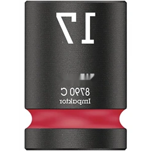 Kırmızı Renk Impaktor Uç - 17.0 mm, Dayanıklı Yapı