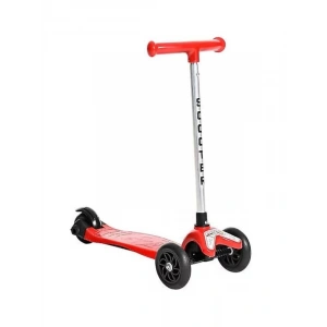 Kırmızı Renkli Yükseklik Ayarlı Scooter, Eğlenceli Ulaşım