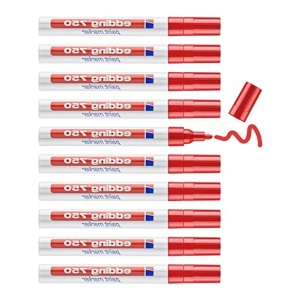 Kırmızı Tam Örtücü Boya Kalemi, Kaliteli Yazım