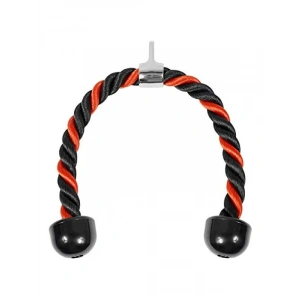 Kırmızı ve Siyah Renkli Dayanıklı Triceps Halatı