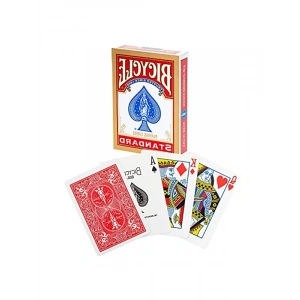 Kırmızı veya Mavi Poker Boyu Endeks, 1 Deste Oyun Kartı