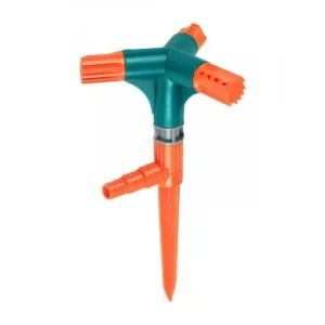 Kısa Memeli 3lü Bahçe Sulama Fıskiyesi – Yeşil ve Turuncu