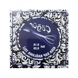 Kısa Sap Saz Teli Takım Seti - Paslanmaz Çelik ve İpek