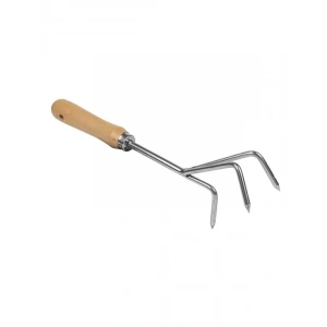 Kısa Saplı Paslanmaz Çelik Çatallı Kültüvatör