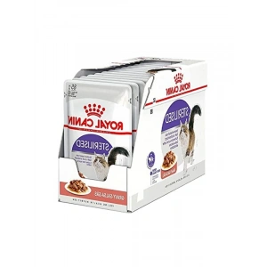 Kısır Kedi Pouch Yaş Mama, 12 Adet x 85 gr, Gravy Lezzetiyle