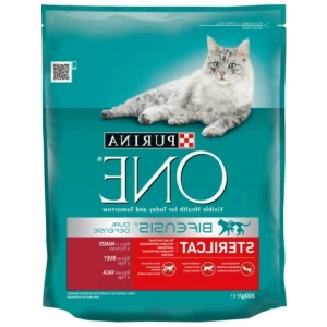 Kısır Kediler İçin Sığır Etli Kedi Maması 800 Gr