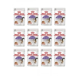 Kısırlaştırılmış Yaş Kedi Maması, 85 gr, 12 Adet Pratik Paket