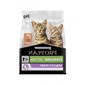 Kısırlaştırılmış Yavru Kediler İçin Kuru Mama - 3 Kilogram