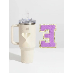 Kişiselleştirilmiş Tekstil Kaplama Harf Sticker Seti