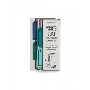 Kitap Ayracı ve Post-It Seti - Mavi