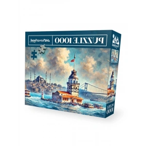 Kız Kulesi Temalı 1000 Parça Puzzle