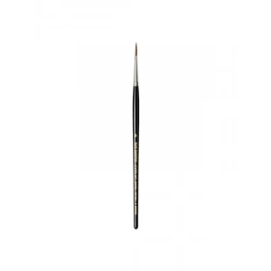 Kızıl Samur Kılı Yuvarlak Sulu Boya Fırçası, N: 4