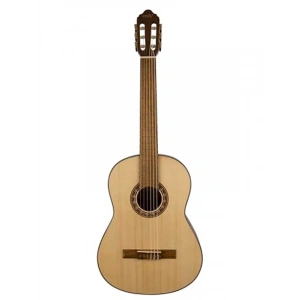 Klasik Gitar, 4/4 Ölçü ve Doğal Mat Renk ile Şık Tasarım