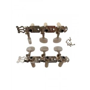 Klasik Gitar Burgusu Seti, Vidalar ile Tam Takım