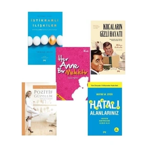 Kocaların Gizli Hayatı - Hatalı Alanlarınız- Pozitif Güzellik - 5 Kitap