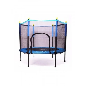 Kolay Kurulumlu Trambolin, 120 cm Çap Mavi Renk