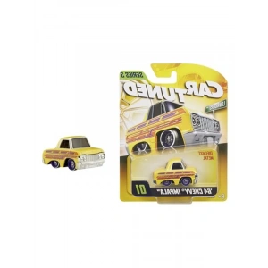 Koleksiyonluk Sarı Lowrider Araba Modeli