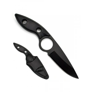 Kompakt Paslanmaz Çelik Outdoor Kamp Bıçağı, 17.5 cm Boy ve Kullanışlı Tasarım