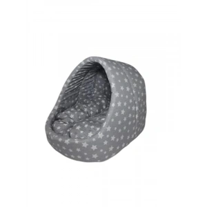 Konforlu Gri Kedi ve Köpek Yatağı, 40 x 50 cm