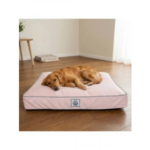 Konforlu Kaydırmaz Tabanlı Kedi-Köpek Yatağı - Pembe, Small