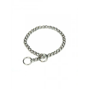 Köpek boyun tasması, boğma zinciri, 4 mm x 65 cm