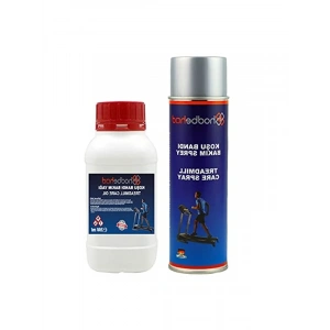 Koşu Bandı İçin Silikon Yağı Seti, 250 ML Sıvı ve 500 ML Sprey ile Bakım