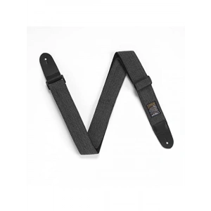 Kot Görünümlü Siyah Gitar Kayışı