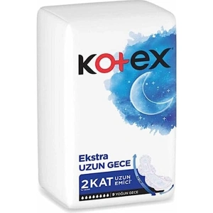 Kotex Ekstra Uzun Gece 9lu Ped