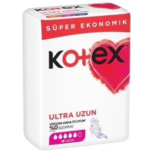 Kotex Ultra Uzun Ped 18 Adet
