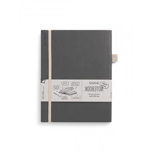 Koyu Gri Günlük Defter