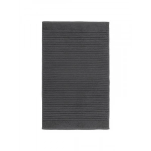 Koyu Gri Renk 50x80 cm Yapılandırılmış Pamuk Havlu