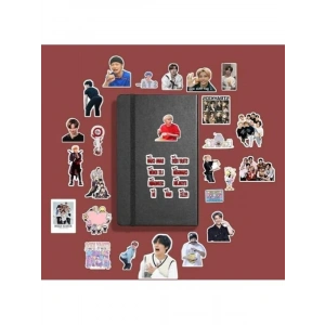 Kpop Temalı Defter Çıkartma Seti, Bullet Journal Sticker