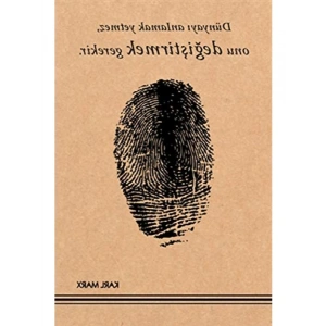 Kraft Defter, Karl Marx Temalı