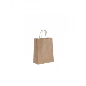 Kraft Kağıt Çanta, 19x8x24 cm Boyutunda, 25 Adet Paket