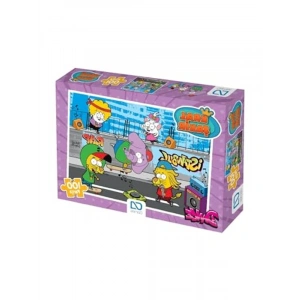 Kral Şakir Temalı 100 Parça Puzzle, 34x24 cm Eğlenceli Yapboz