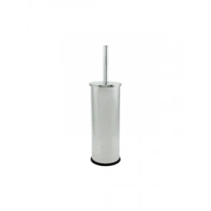 Krom Kaplama Metal WC Fırçası - Paslanmaz Çelik Sap