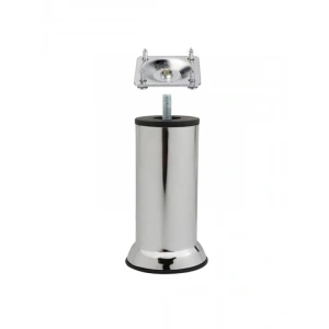Krom Metal Mobilya Yükseltme Ayağı - 16lı Set, 12cm