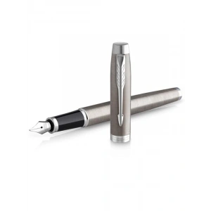 Krom Süslemeli Paslanmaz Çelik Dolma Kalem