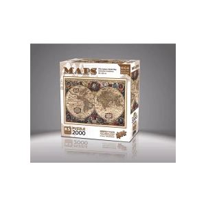 KS Games 17TH Centruy World Map 2000 Parça Puzzle