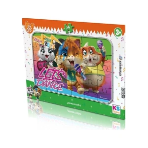 Ks Games 44 Cats 44 Kedi Frama Puzzle 24Lü CA-704