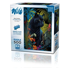 KS Games Black Panther With A Tropical 500 Parça Puzzle
