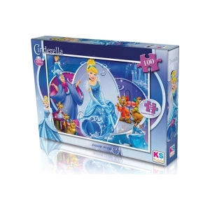 KS Games Cinderella 100 Parça Puzzle