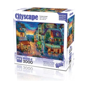 KS Games Europe Street 3000 Parça Puzzle