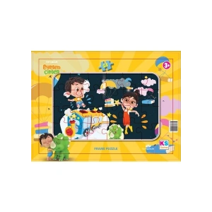 KS Games Eymen Ile Çimen 24 Parça Frame Puzzle EÇ704-1