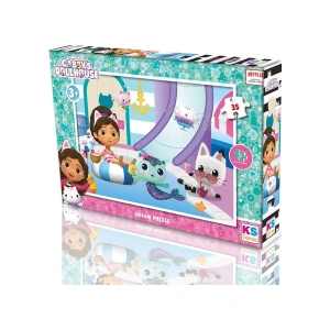 KS Games Gabbys Dollhouse 35 Parça Puzzle
